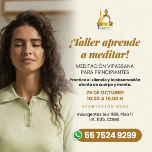 Taller ¡Aprende a meditar!