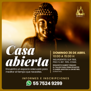 Casa abierta, meditación libre