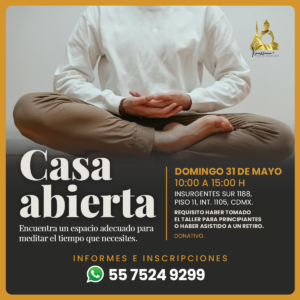 Casa abierta, meditación libre