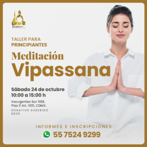 Taller ¡Aprende a meditar!