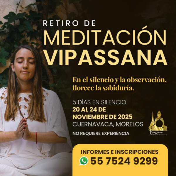 Retiros en silencio de meditación Vipassana, 5 días - Imagen 2